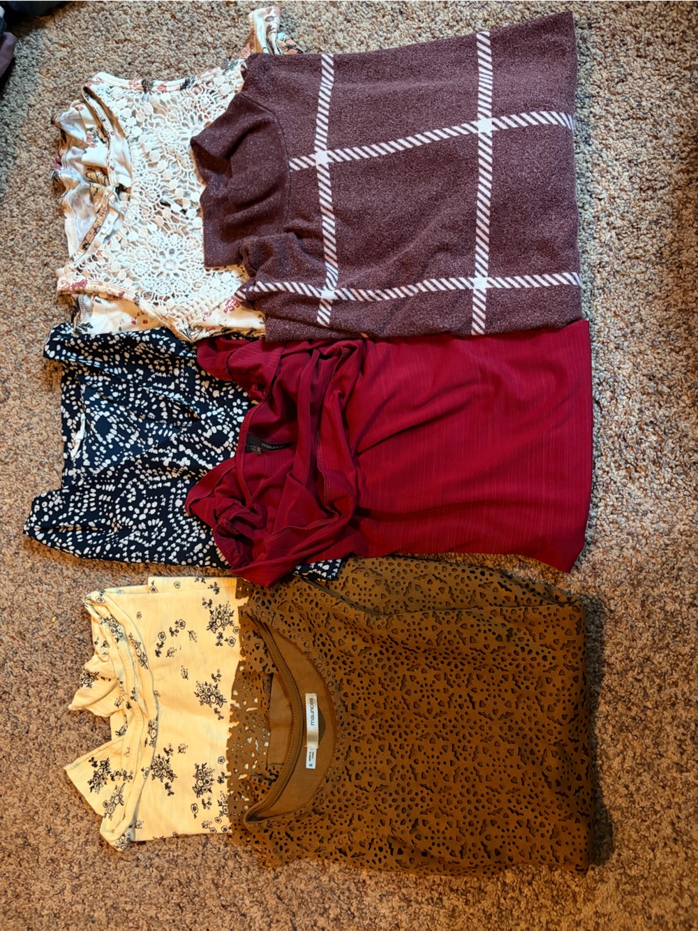 Women’s Small/XS Tops Bundle | Maurices + Boutique | 6 Pieces